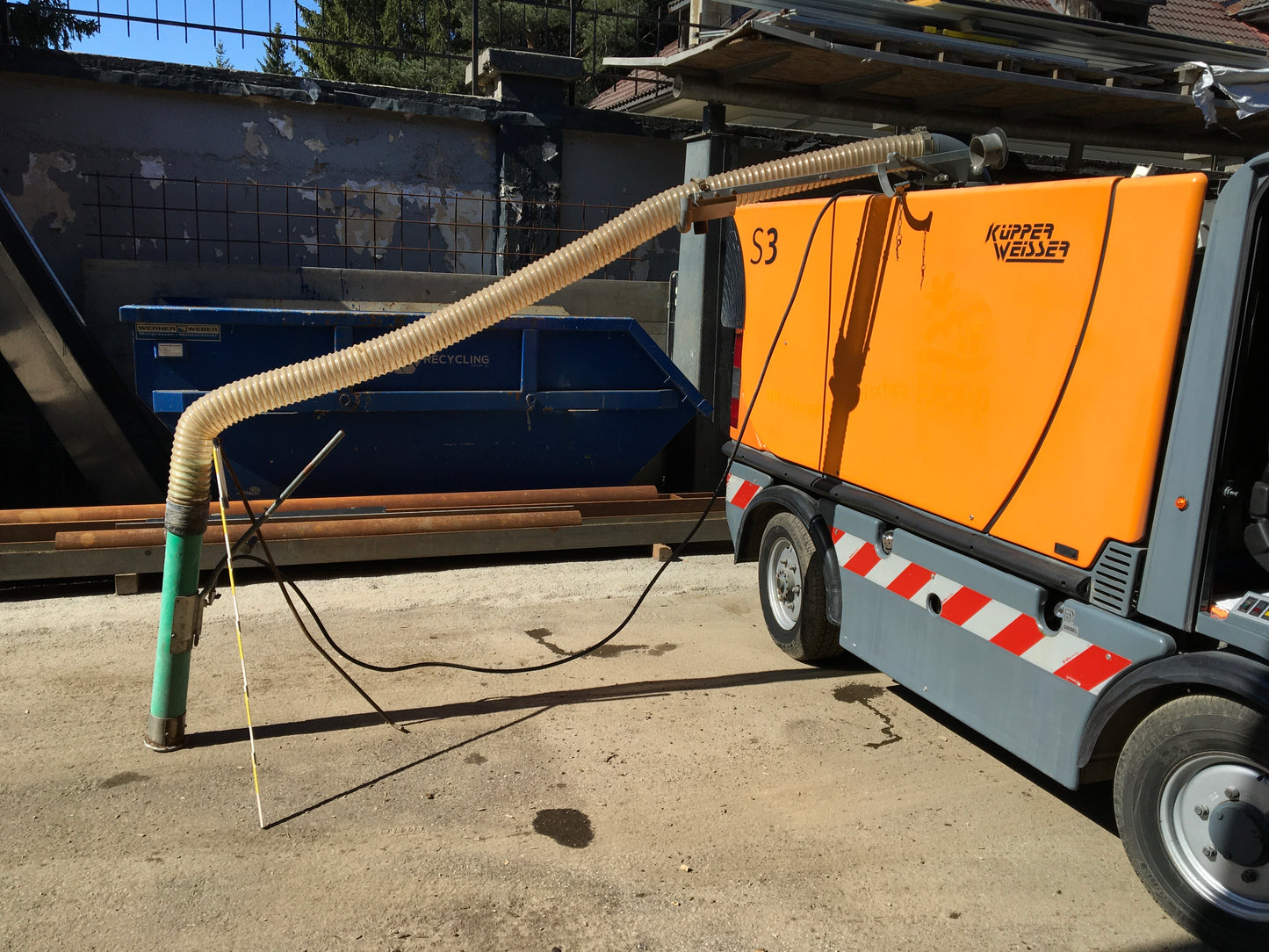 Saugkehrmaschine Boschung S3 2,5m3