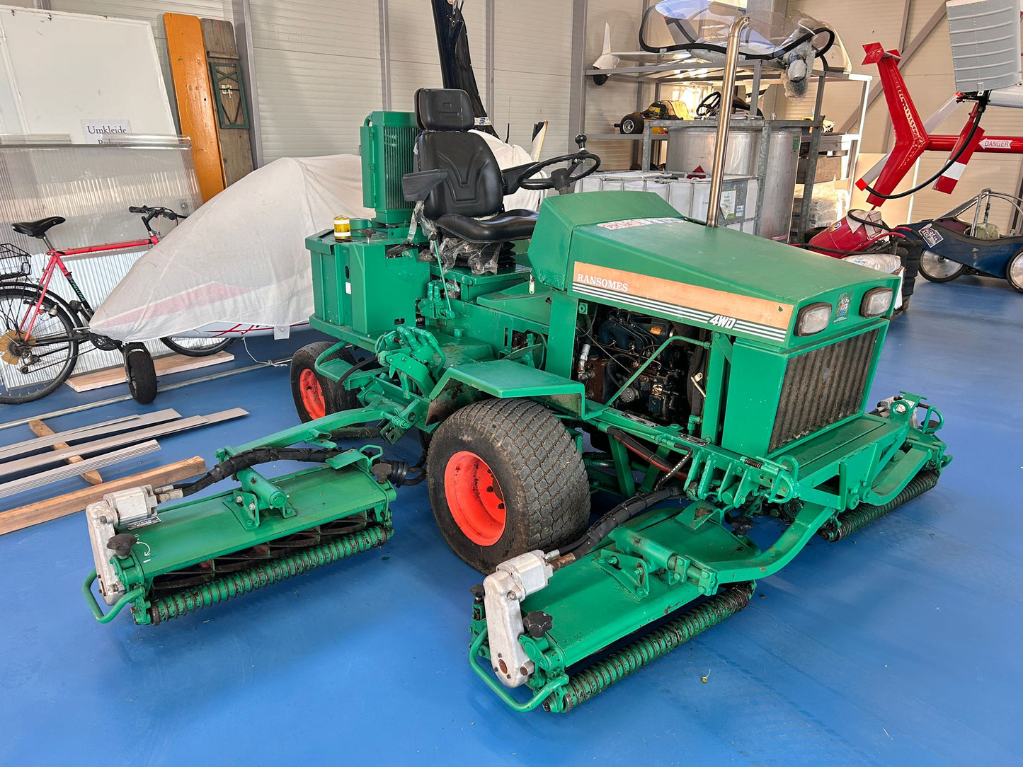 Spindelmäher Ransomes 350D 4x4