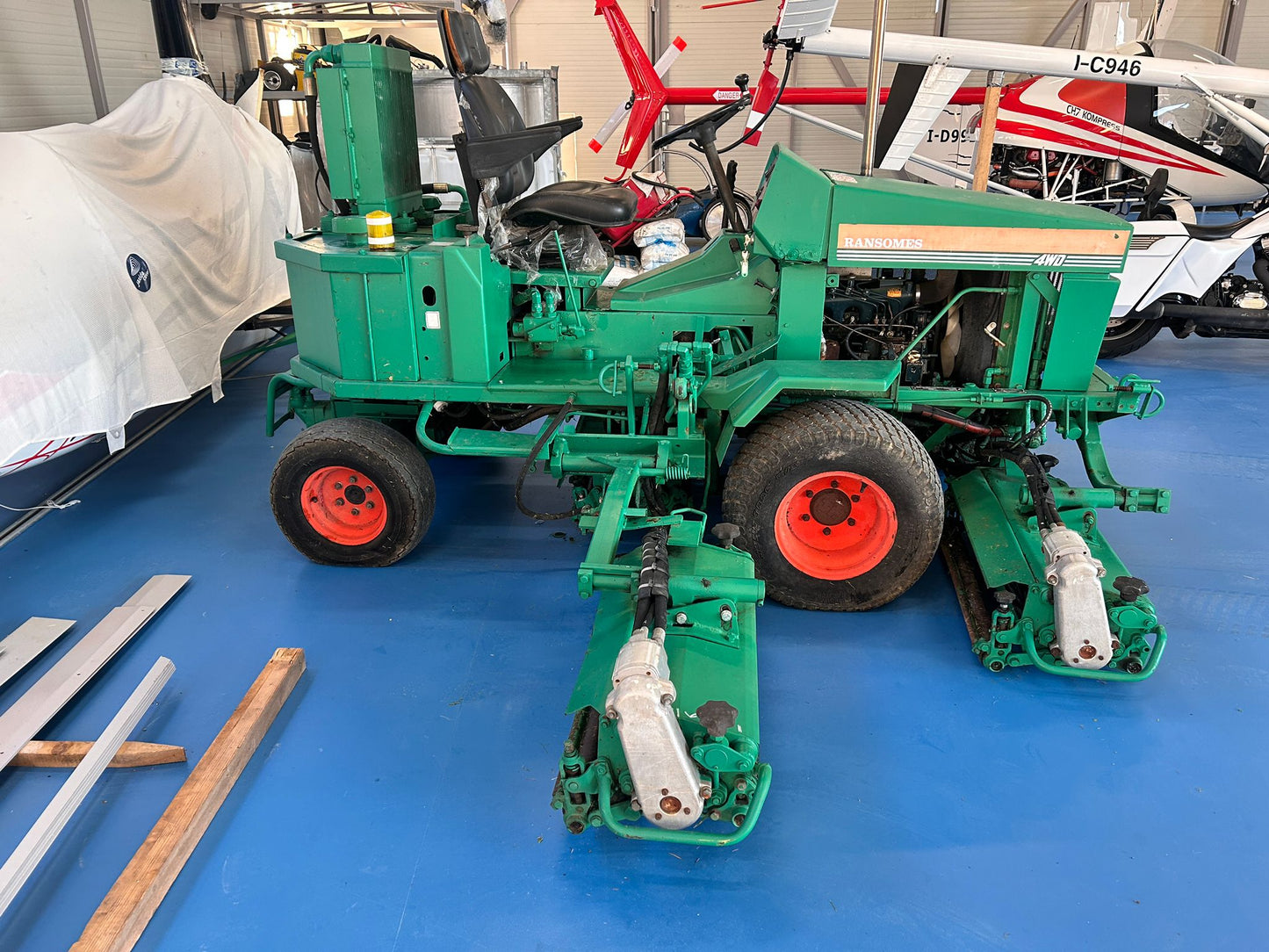 Spindelmäher Ransomes 350D 4x4