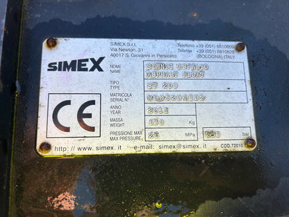 Simex Asphalt und Schotter - Planierer