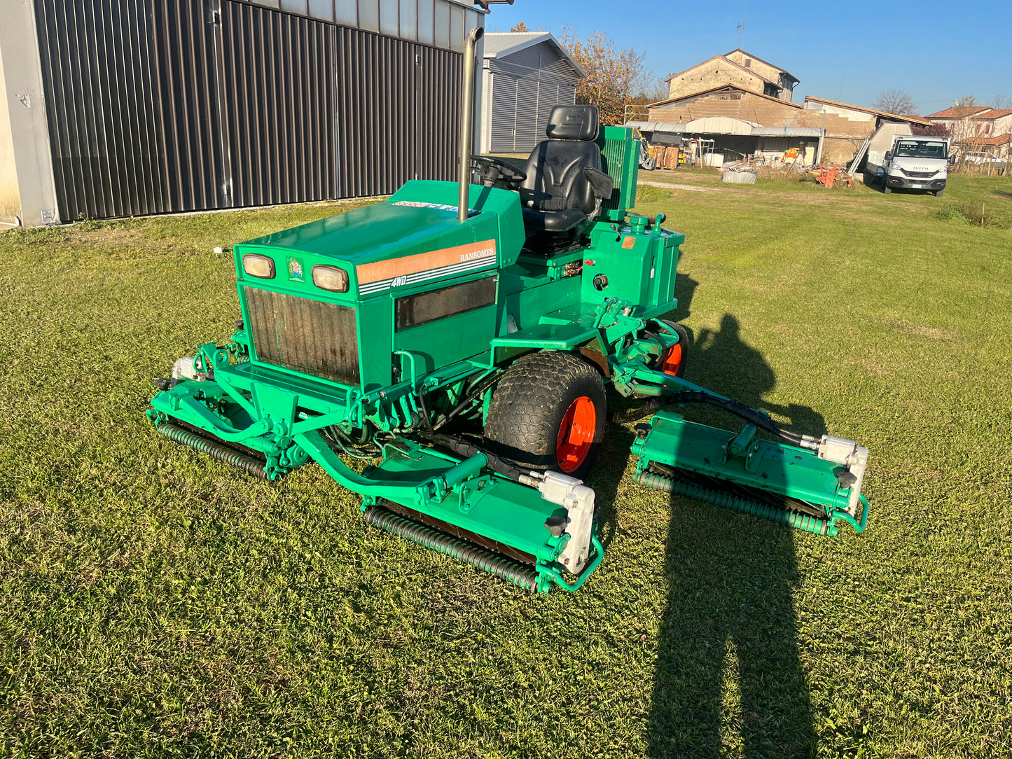 Spindelmäher Ransomes 350D 4x4
