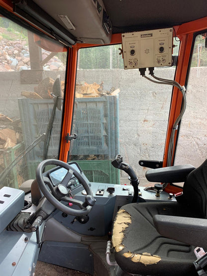 Aebi KT65 mit Schneeturbofräse