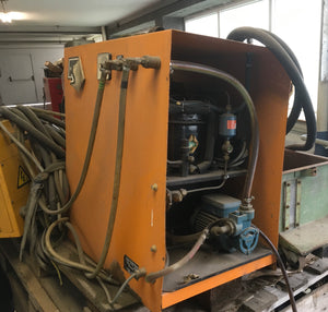 Punktiermaschine mit integrierter Kühlung