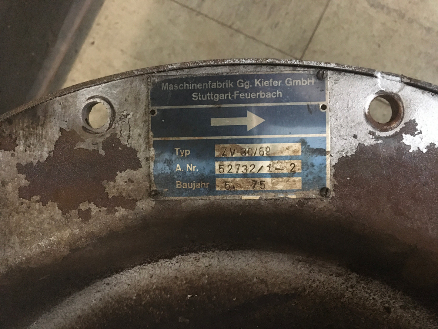 Saugzuggebläsemotor 0,75kw, 380 Volt
