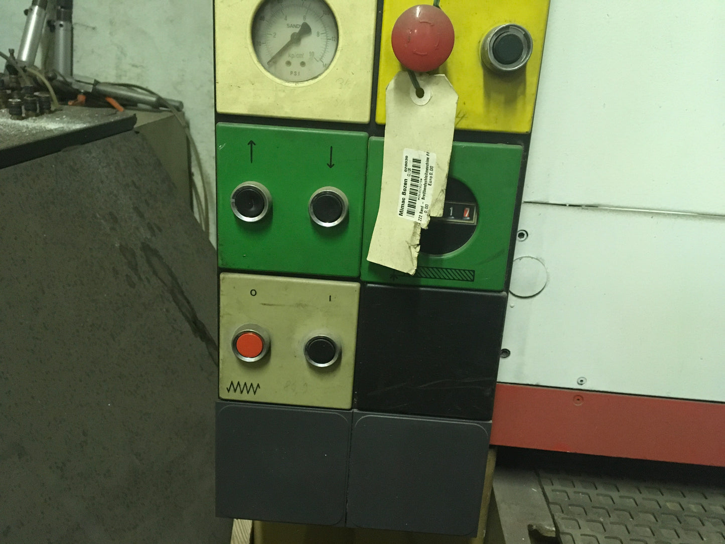 Bandschleifmaschine, Doppelband Kalibrator 1.500 mm